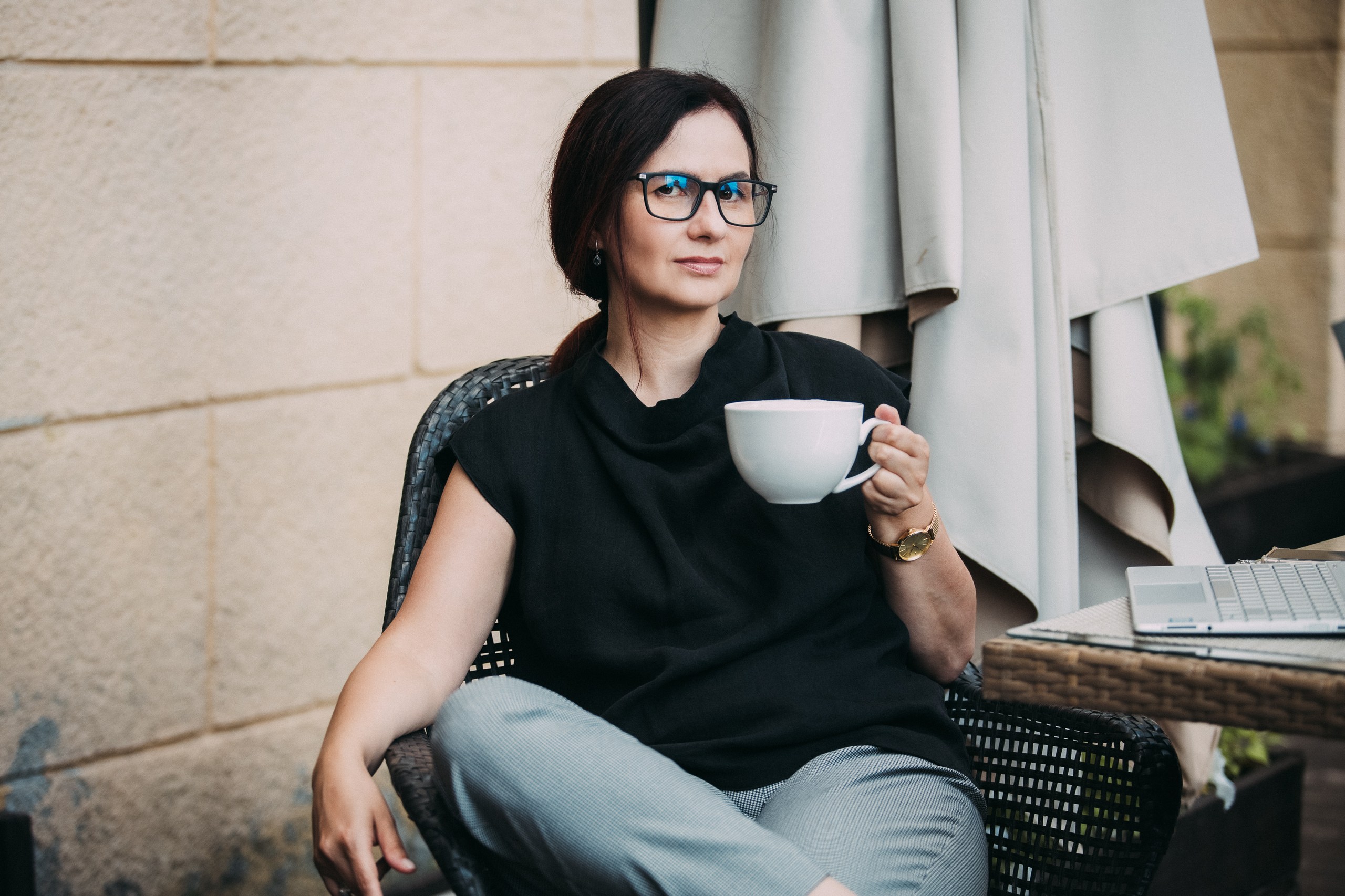 Елена Иванова за работой
